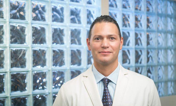 Dr. Damon Noto practices physical medicine, rehabilitation, and pain management at the Northern Medical Center. (The Epoch Times)