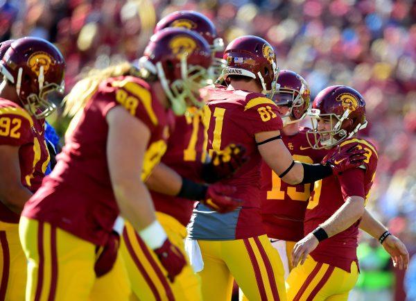 The USC Trojans will begin their first full season under Clay Helton in 2016. (Harry How/Getty Images)