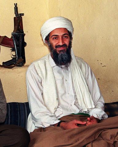 An undated file picture of Osama Bin Laden, in an undisclosed location inside Afghanistan. (AFP/Getty Images)