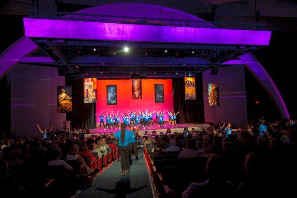 The Robert Frost Memorial Auditorium in Culver City, California. (Todd Johnson)