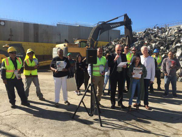 Judge Steven Bailey, Republican candidate for California attorney general, speaks at an event in Los Angeles, Calif., on Nov. 2, 2018. (Sarah Le/The Epoch Times)