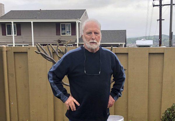 Dave Elfver, 75, talks on Feb. 4, 2019, about the plane crash in his Yorba Linda, Calif., neighborhood on Feb. 3, 2019. (Amy Taxin/AP Photo)