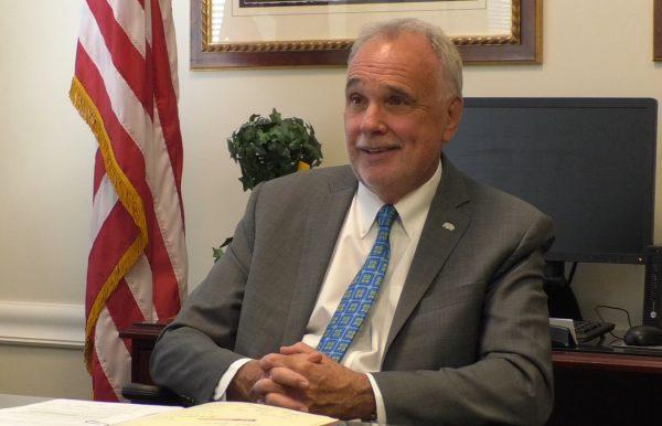 Senator Mike Morrell of the 23rd district in Southern California, on April 29, 2019. (Daniel Holl / The Epoch Times)