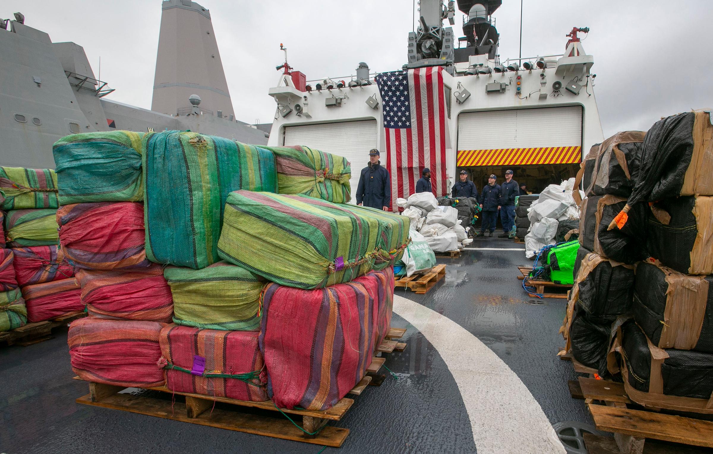 Coast Guard Offloads 33,000 Pounds of Cocaine Worth $468 Million in San Diego