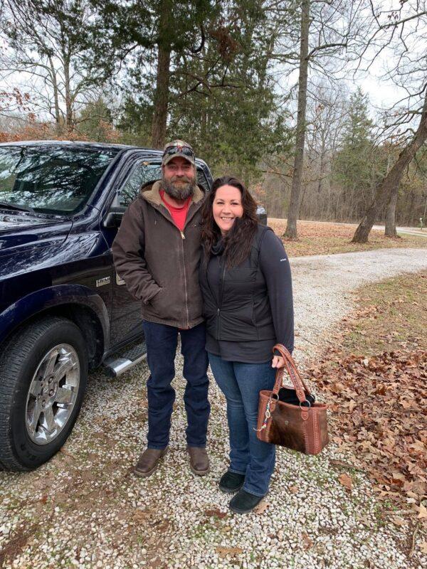 Brian and September Day at their new home in Kentucky. (Courtesy of September Day)