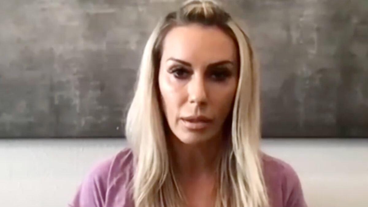 San Francisco salon owner Erica Kious speaks in a Zoom news conference with reporters on Sept. 3, 2020. (Screenshot/Courtesy of Erica Kious)