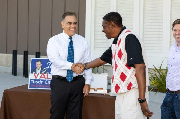 Tustin City Council candidate Jorge Valdes in Tustin, Calif. (Courtesy of Jorge Valdes)