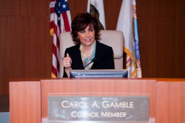 Rancho Santa Margarita City Councilmember Carol Gamble is one of two incumbents vying for seats against seven contenders in the November 2020 election. (Courtesy of Carol Gamble)