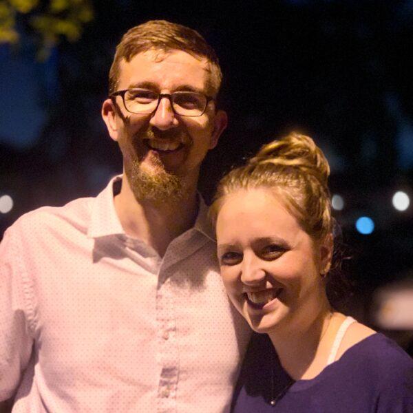 David Christensen and Anna Christensen of Irvine, Calif. (John Fredricks/The Epoch Times)