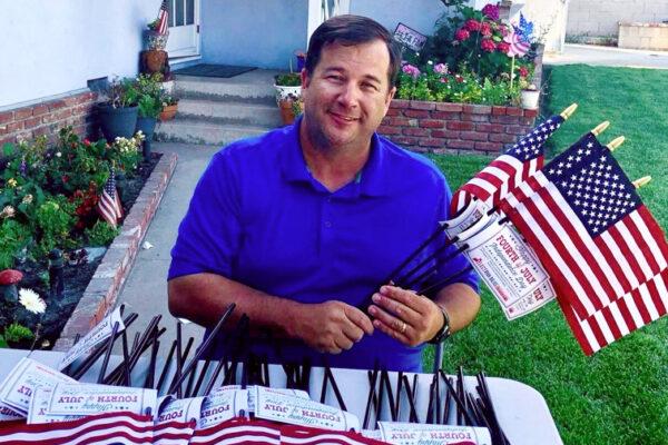 Ryan Balius is a city council candidate in Anaheim, Calif., in the November 2020 election. (Courtesy of Ryan Balius)