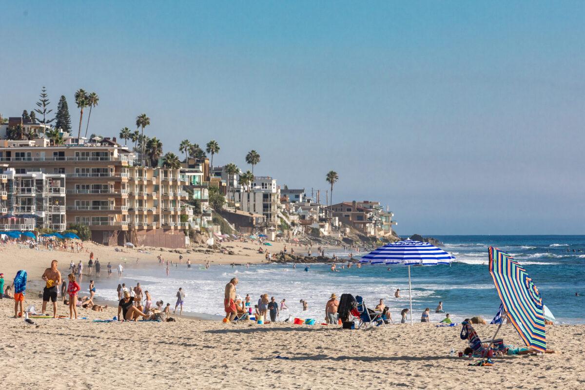 A view of the coast in Laguna Beach, Calif., on Oct. 15, 2020. (John Fredricks/The Epoch Times)