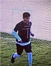 Surveillance footage shows a suspect wanted in connection with an attack on a 69-year-old Irvine man.