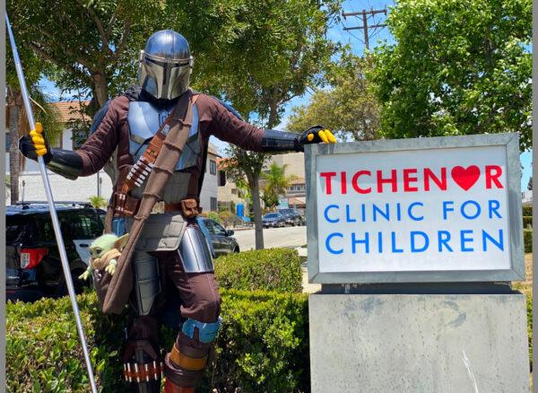 Yuri Williams, founder of A Future Superhero and Friends, visits sick children in the hospital, feeds veterans and the homeless, and more all while dressed as well-known movie characters. (Courtesy of Yuri Williams)