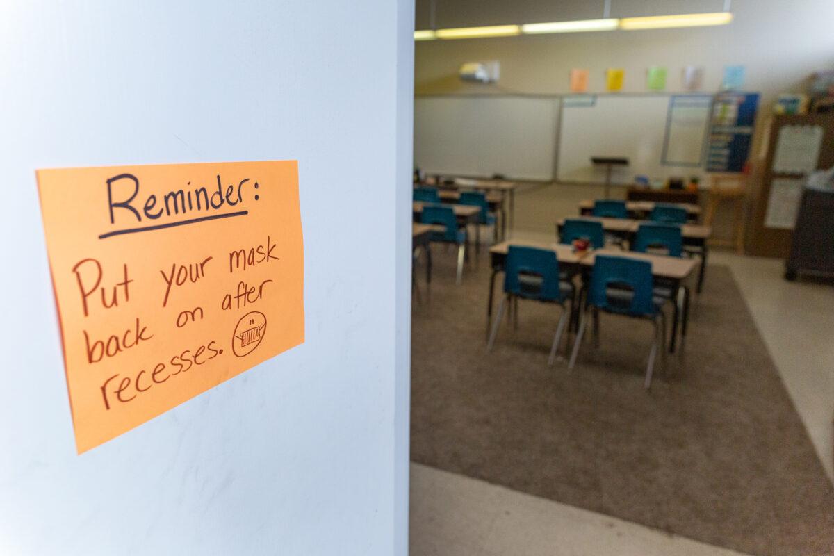 The Orange County Classical Academy in Orange, Calif., on March 10, 2021. (John Fredricks/The Epoch Times)