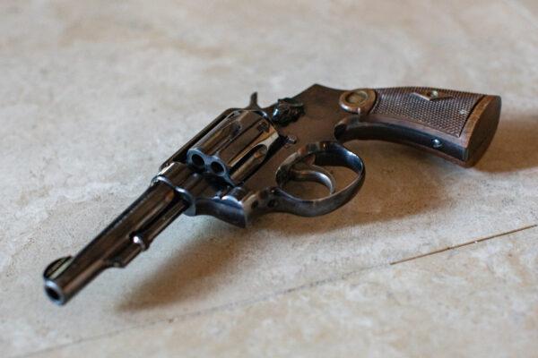 A 32 caliber handgun in Temecula, Calif., on March 27, 2021. (John Fredricks/The Epoch Times)