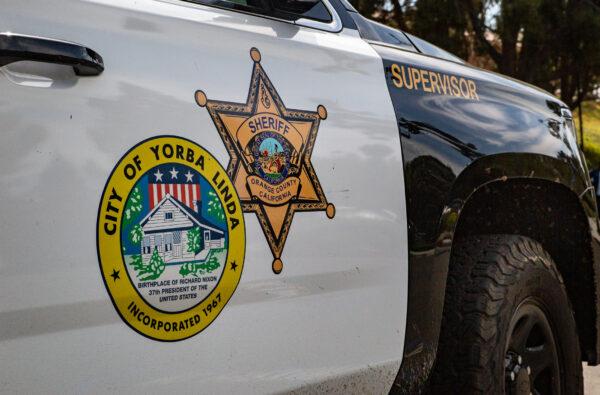 The Orange County Sheriff's Department, Yorba Linda, begin the use of body cameras on Oct. 4, 2021. (John Fredricks/The Epoch Times)