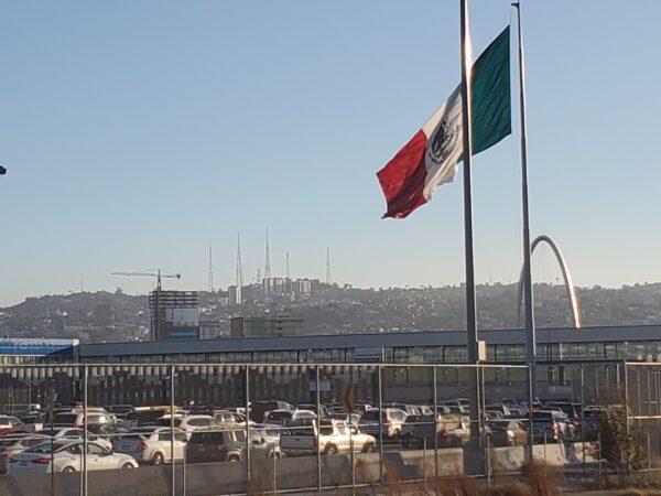 The San Ysidro Port of Entry in San Diego on Nov. 8, 2021. (Darvin Bothe/The Epoch Times)