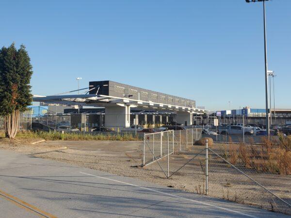 The San Ysidro Port of Entry in San Diego on Nov. 8, 2021. (Darvin Bothe/The Epoch Times)