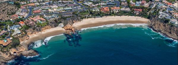 A dozen oceanfront homes in the private community of Irvine Cove in Laguna Beach, Calif. (Courtesy of the city of Laguna Beach)