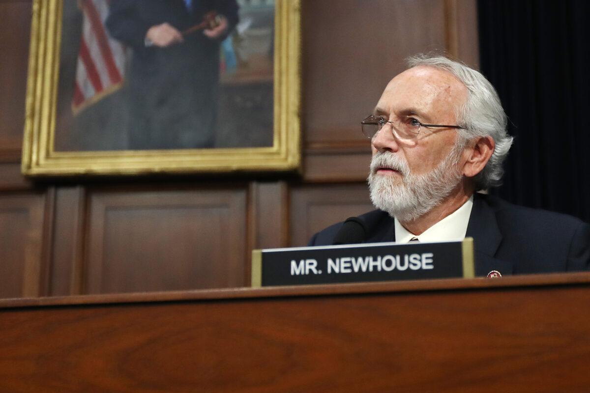 Rep. Dan Newhouse (R-Wash.) questions Matt Albence, who was then-acting director of the Immigration and Customs Enforcement, during a hearing in the Rayburn House Office Building on Capitol Hill in Washington, on July 25, 2019. (Chip Somodevilla/Getty Images)