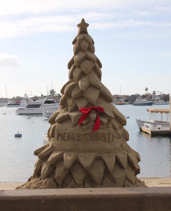 One of Chris Crosson's sandcastle creations. (Courtesy of Chris Crosson)