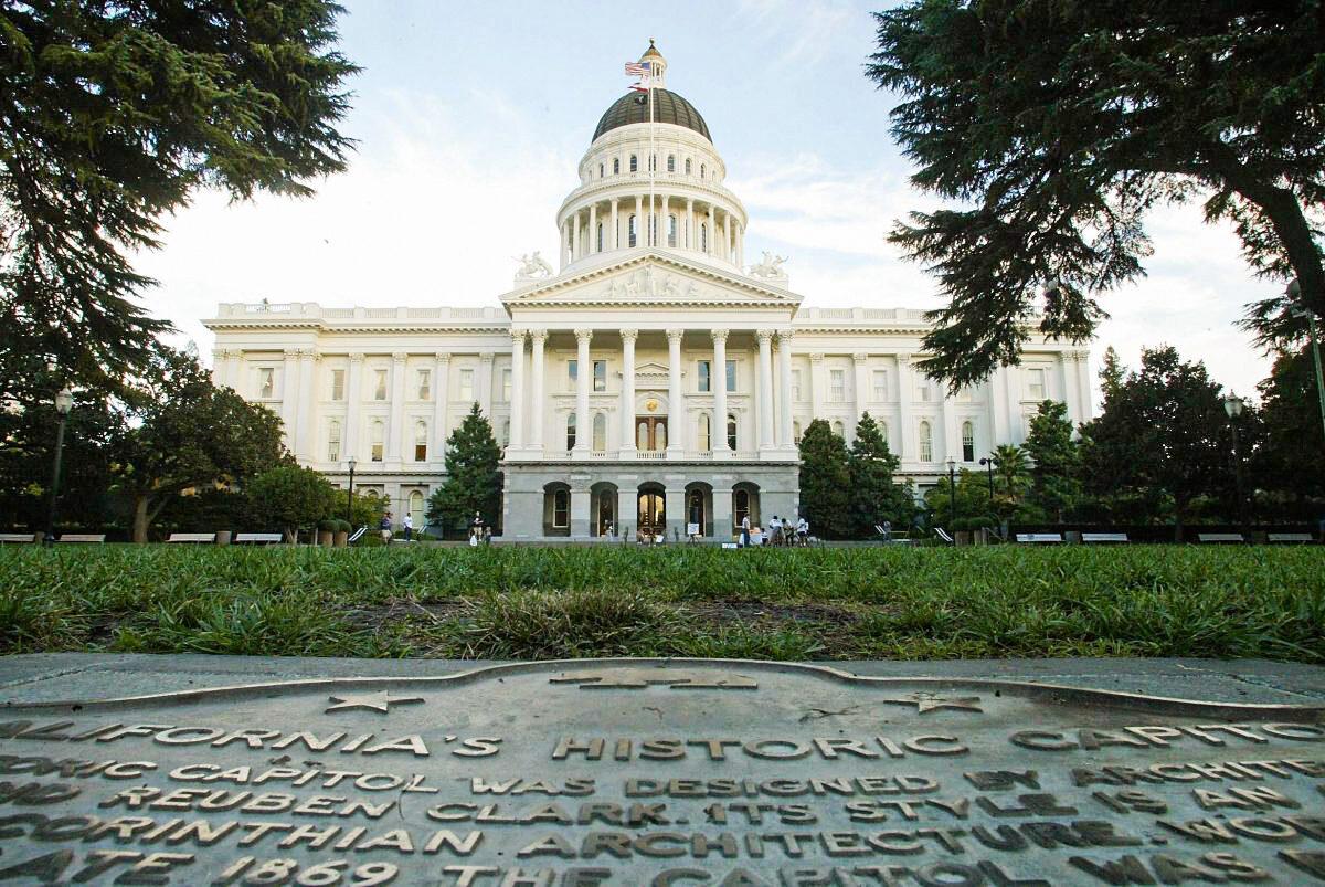 The state Capitol in Sacramento, Calif., on Oct. 22, 2003. (Robyn Beck/AFP/Getty Images)
