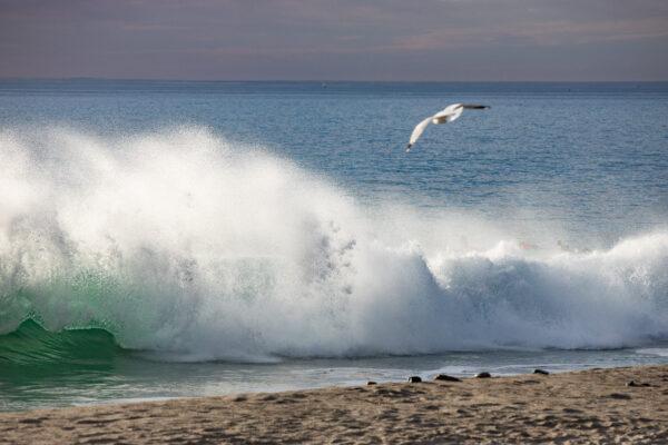 Calafia Beach in San Clemente, Calif., on Dec. 8, 2021. (John Fredricks/The Epoch Times)