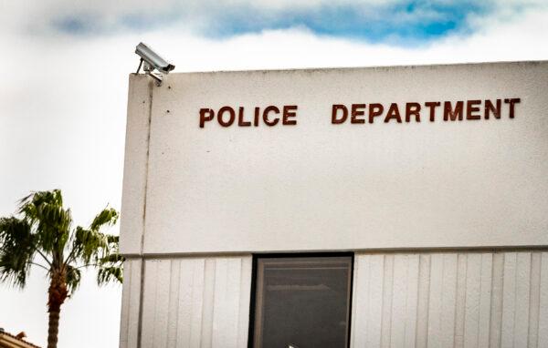 Newport Beach Police Department HQ on Dec. 29, 2021. (John Fredricks/The Epoch Times)
