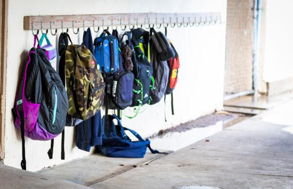 A school in Tustin, Calif., on March 10, 2021. (John Fredricks/The Epoch Times)