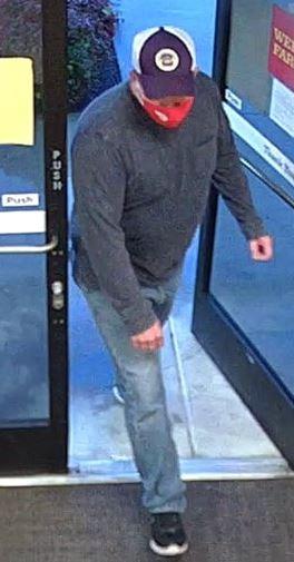 The Federal Bureau of Investigation (FBI) is searching for a man known as the “Black & White Sneaker Bandit” who has robbed at least eight banks in Orange County, Calif., between Oct. 2021 and Jan. 2022. (Courtesy of FBI Los Angeles)