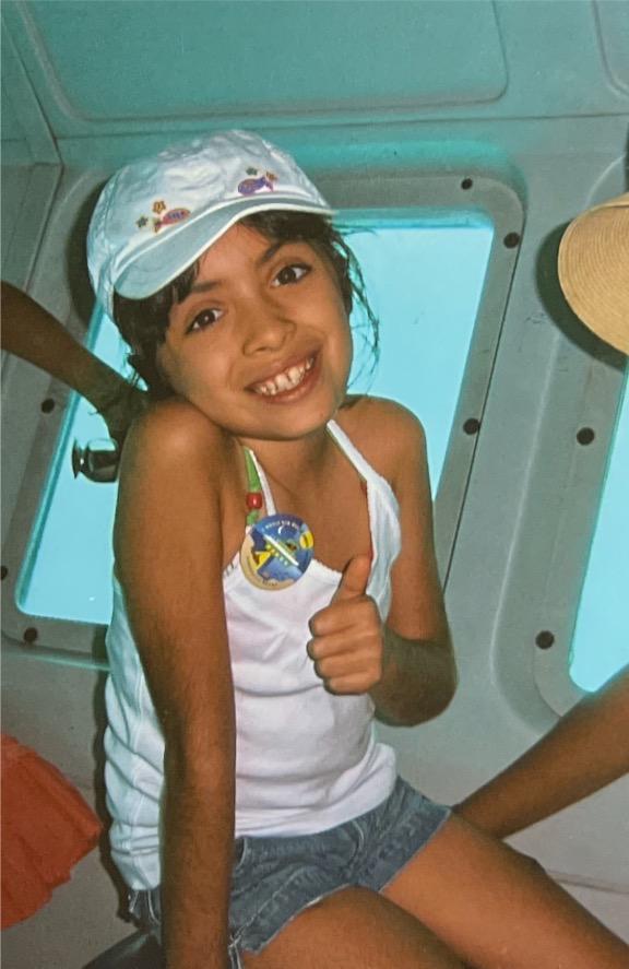 Yaeli Martinez as a young child. (Courtesy of Abigail Martinez)