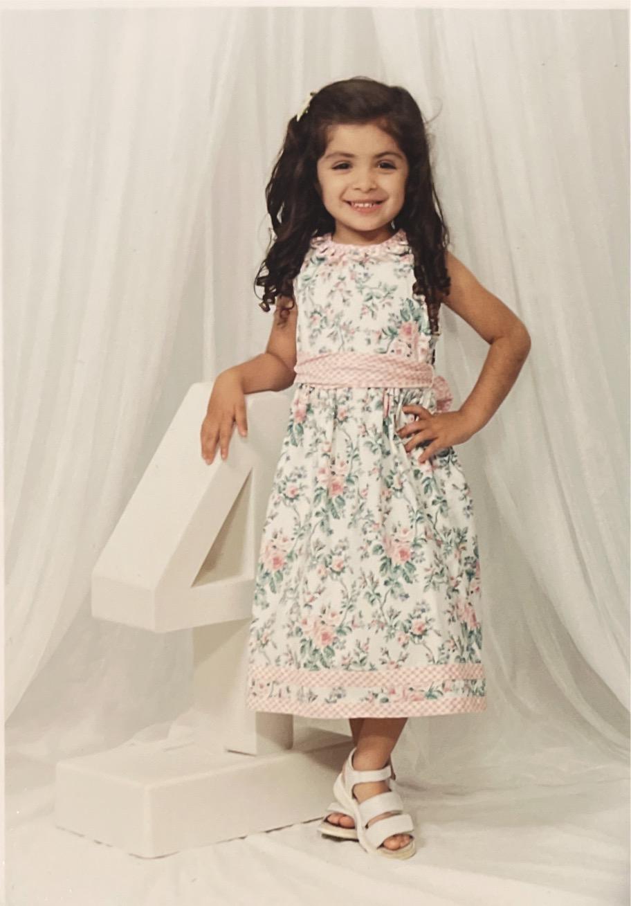 Yaeli Martinez as a young child. (Courtesy of Abigail Martinez)