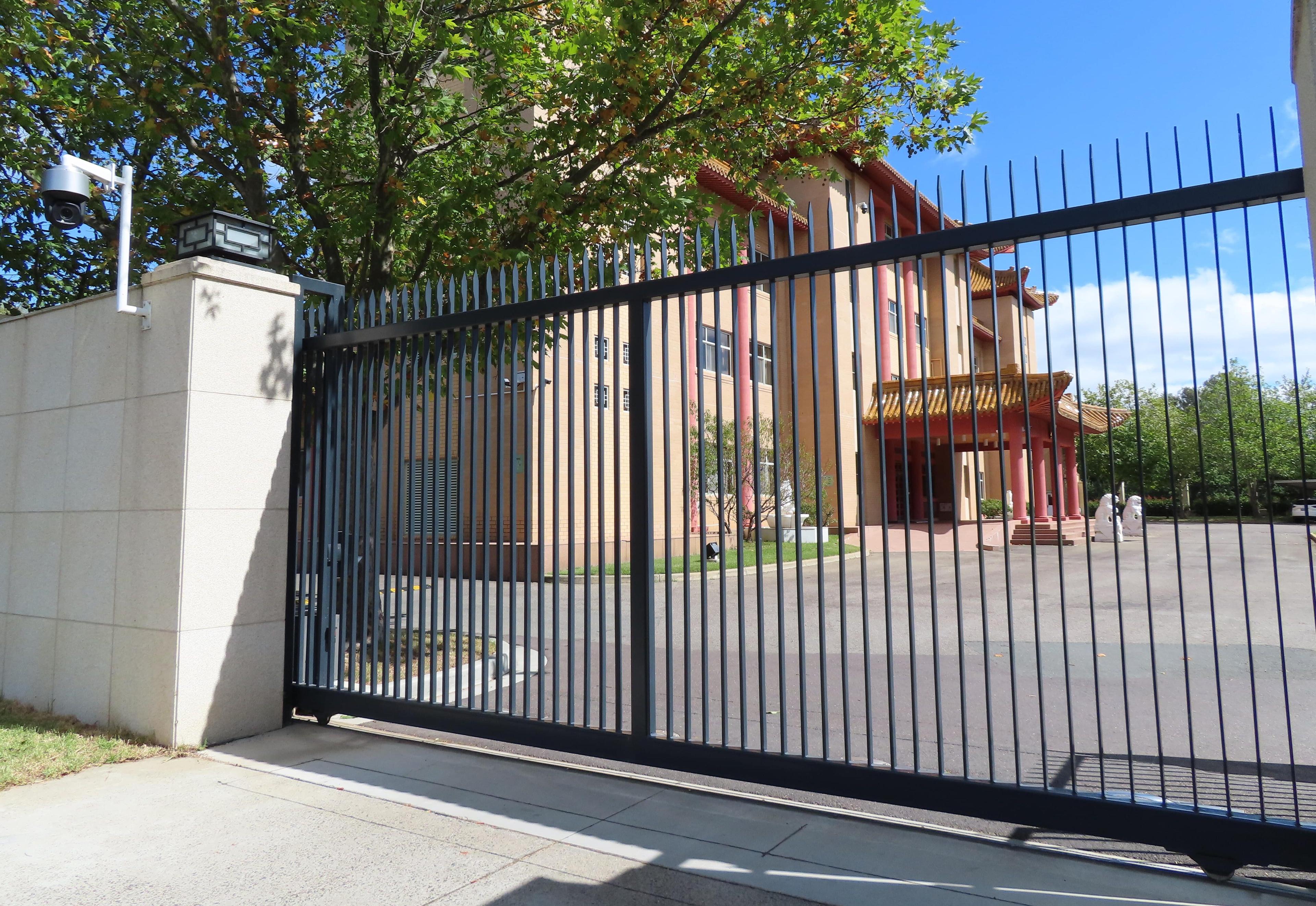 The Embassy of the People's Republic of China in Canberra, Australia, on April 1, 2022. (Rebecca Zhu/The Epoch Times)