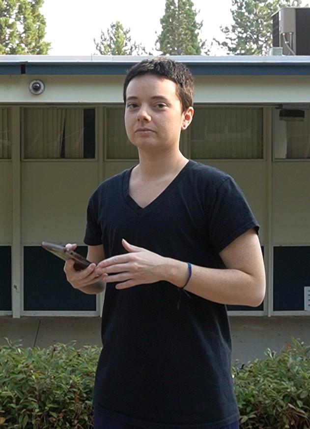 Cat while she was taking testosterone. (Courtesy of Cat Cattinson)