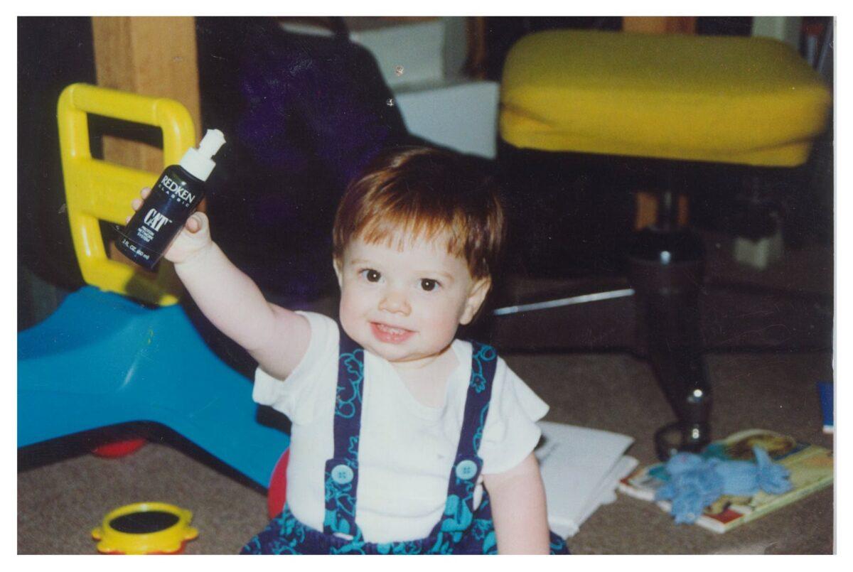 Cat as a young child. (Courtesy of Cat Cattinson)