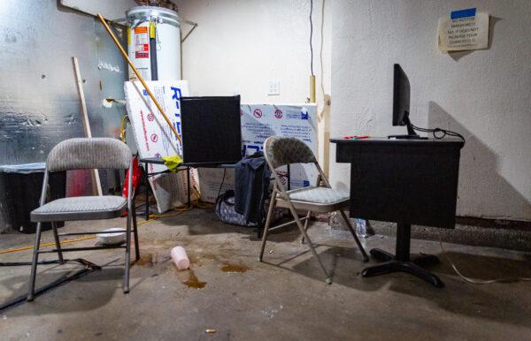 An illegal gambling machine is captured by the Westminster Police Department in Westminster, Calif., on May 10, 2022. (John Fredricks/The Epoch Times)