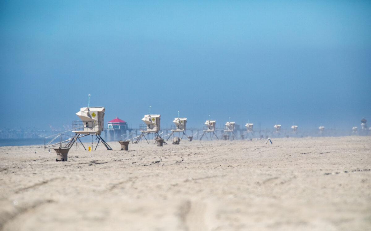 Huntington Beach, Calif., on Oct. 5, 2021. (John Fredricks/The Epoch Times)