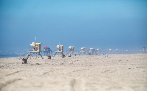 Huntington Beach, Calif., on Oct. 5, 2021. (John Fredricks/The Epoch Times)