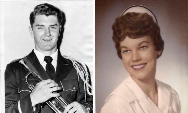 A collage of June and Bob Shelly of Orange, Calif. (Courtesy of Paula Zmudzinski)