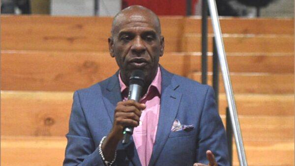 California State Sen. Steven Bradford attends the MedMen Red Jacket Preparation Launch with Brotherhood Crusade in Culver City, Calif., on Nov. 7, 2019. (Joshua Blanchard/Getty Images for MedMen)