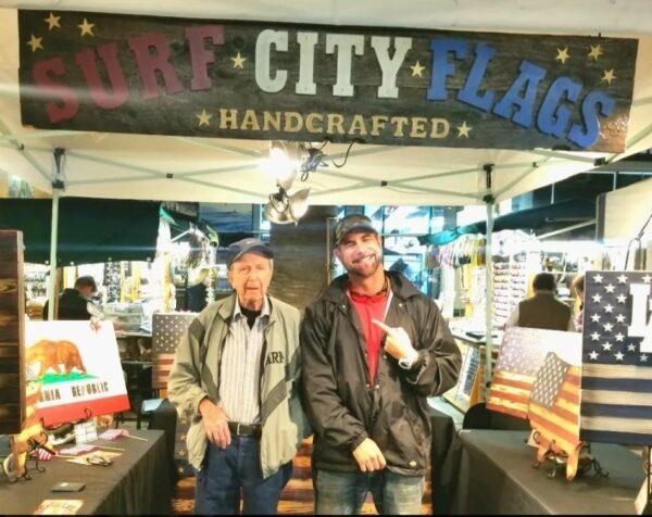 Brett Siciliano and his Great Uncle Lewis “Louie” Barnett. (Courtesy of Brett Siciliano)<span style="font-size: 16px;"> </span>