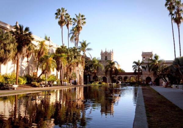 Balboa Park is the result of excellence in horticulture, architecture, and landscape design, all under the cohesive umbrella of California’s Spanish Colonial architectural heritage. (Jeff Perkin for American Essence)