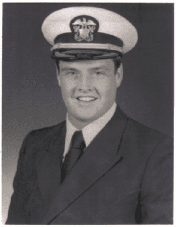 Lewandowski during his days in the Navy (early-to-mid 1980s). (Courtesy of Steve Lewandowski)