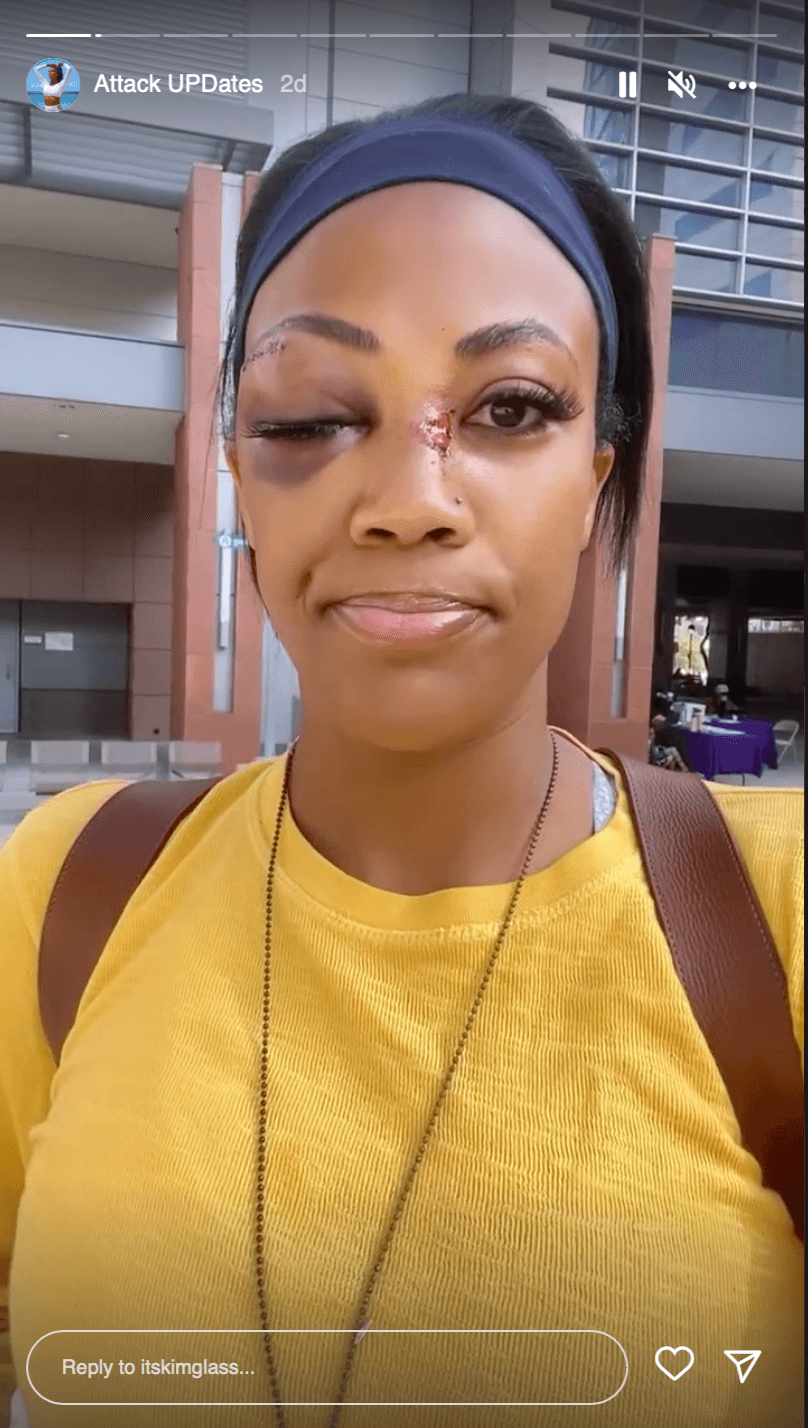 Kim Glass. (Screenshot/Kim Glass via Instagram)