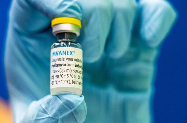 A dose of Imvanex vaccine used to protect against Monkeypox virus is pictured at the GGD Haaglanden in The Hague, on Aug. 1, 2022. (Lex van Lieshout/ANP/AFP via Getty Images)