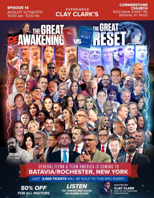 ReAwaken America Tour. (Courtesy of Clay Clark)