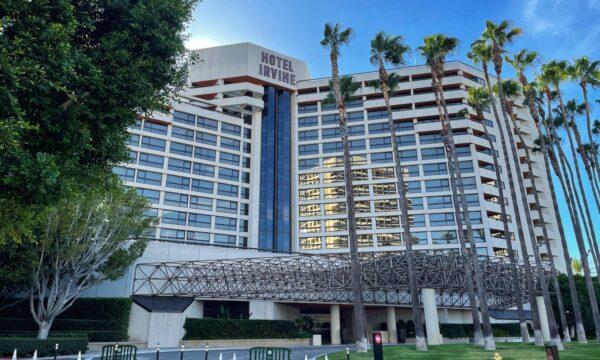 The Hotel Irvine is seen in Irvine, Calif., on Aug. 10, 2022. (Sophie Li/The Epoch Times)