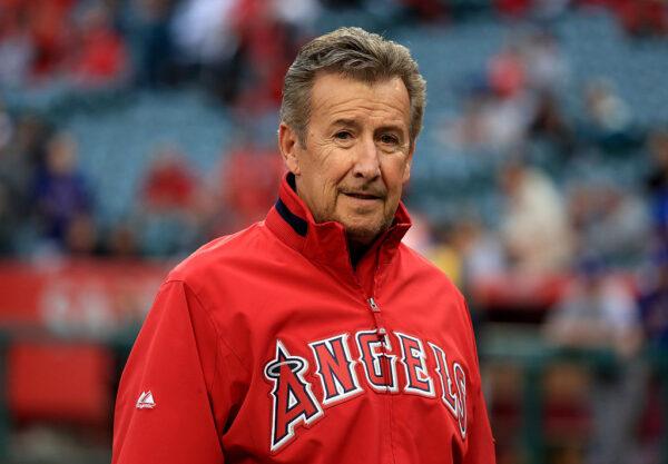 Owner Arte Moreno of the Los Angeles Angels walks off the field prior to a baseball game between the team and Texas Rangers at Angel Stadium in Anaheim, on April 9, 2016. (Sean M. Haffey/Getty Images)