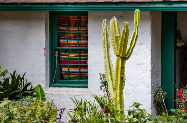 The Rios Adobe, the oldest home in all of San Juan Capistrano, Calif., sits adjacent to Rios Street in San Juan Capistrano on Aug. 16, 2022. (John Fredricks/The Epoch Times)