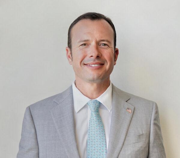 Newport Beach Planning Commissioner Erik Weigand in Irvine, Calif., on Aug. 26, 2022. (Hau Nguyen/The Epoch Times)